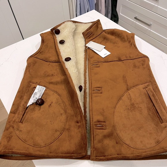 Mango Reversible Vest Size S/M - Picture 10 of 12